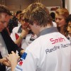 Alistair Smith with Sam Michael